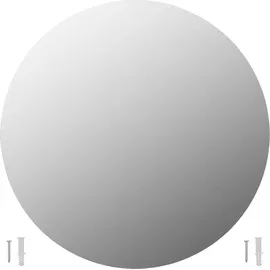vidaXL Wandspiegel Rund 3078640 cm Silber