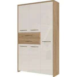 OTTO home Gala Garderobenschrank 114 x 36 x 192 cm beige