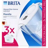 Brita Marella weiß + 3 Kartuschen