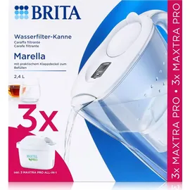 Brita Marella weiß + 3 Kartuschen
