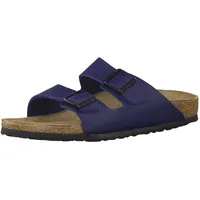 Birkenstock Arizona Birko-Flor schmal blau 43