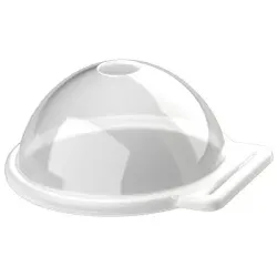 Koziol LID DOME Deckel für Becher 300-500ml mit Öffnung, 24 Stück, Becherdeckel für einen sicheren Transport von verschiedenen Flüssigkeiten, 1 Packung = 24 Deckel