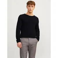 JACK & JONES Hill Knit Pullover Black L