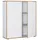 VCM Salia Aktenschrank 100 x 33 x 110 cm weiß