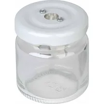 Möbius + Ruppert Dosenspitzer weiß/transparent
