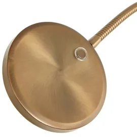 Steinhauer Stehleuchte Leselampe Beistellleuchte LED Flexo Wohnzimmerlampe dimmbar bronze
