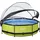 EXIT TOYS Lime Pool 300 x 76 cm inkl. Filterpumpe und Abdeckung