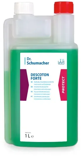 Dr. Schumacher Descoton Forte 1 L manuelle Aufbereitung für Instrumente und Endoskope
