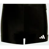 Adidas 3-Streifen Kids Boxer-Badehose Black / White 110