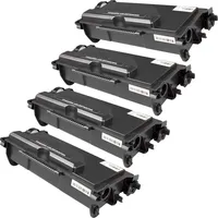 W&P 4 Alternativ Toner ersetzt Brother TN-3610XL schwarz