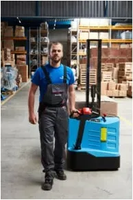 HanseLifter Deichselstapler, Hub: 1.600 mm, Tragf.: 1.000 kg, Typ: E-DH1016-BF-I