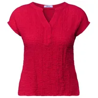 Cecil Strukturbluse rot M