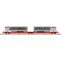 Märklin Doppel-Taschenwagen Sdggmrss 738 47477 H0