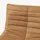 [en.casa] Bodensessel Kodsø Mikrofaser 75 x 90 x 100 cm Braun
