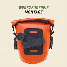 Prophete Erste Hilfe-Satteltasche rot/schwarz