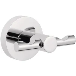 tesa EXXCELLENT Doppel-Handtuchhaken, Accessoires, chrom
