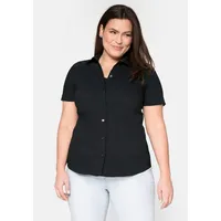 Sheego Bluse in schwarz | Gr.: 50