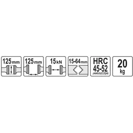 Yato YT-6506 Schraubstock