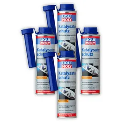 4x 300ml LIQUI MOLY 21284 Additiv Katalysatorschutz Kraftstoff Additiv Benziner