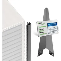 HEXIM Verkleidungspaneel HEXIM grau 2 St. 200 x 10