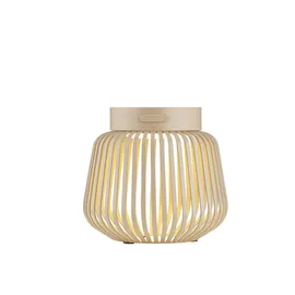 BLOMUS LED Akkuleuchte Aluminium Ø 13,5 cm 1 Stück beige