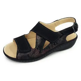 Belvida Sandale Damen Schwarz 39