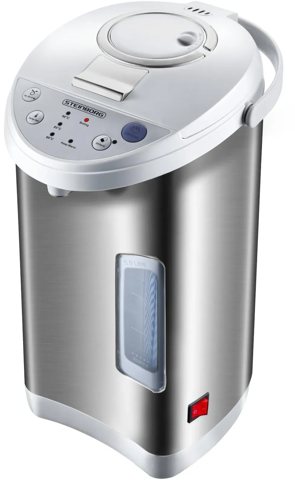 Steinborg Thermopot 5L Heißwasserspender 3 Temperaturstufen 680W