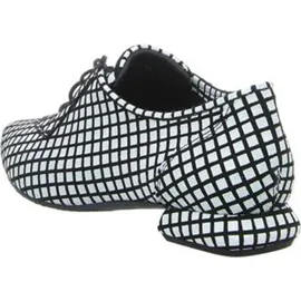 SIMEN Schnürschuhe Damen, schwarz, 38
