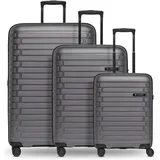 pactastic Collection 04 Koffer-Set 3-tlg. polypropylen/grau