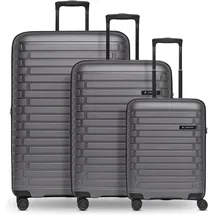 pactastic Collection 04 Koffer-Set 3-tlg. polypropylen/grau