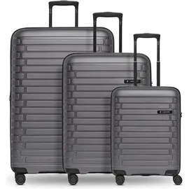 pactastic Collection 04 Koffer-Set 3-tlg. polypropylen/grau