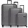 pactastic Collection 04 Koffer-Set 3-tlg. polypropylen/grau