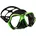 Tauchmaske X-vision Schwarz Lime