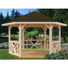 Palmako Betty 4,23 x 4,23 m Grau