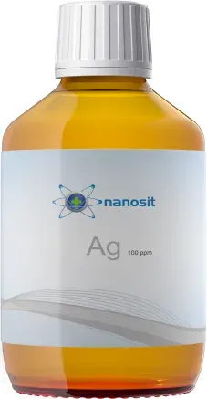nanosit kolloidales Silber 100 ppm, 200 ml