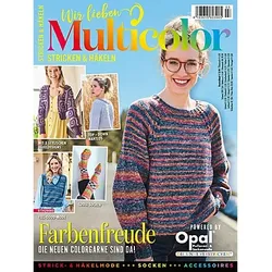 Heft "Stricken & Häkeln – Wir lieben Multicolor 03"