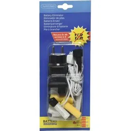 Lumineo Batterie-Ersatz pvc BO indoor L.300cm schwarz/weiß