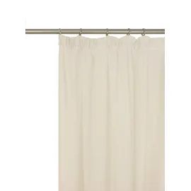 Wirth Vorhang WIRTH "LORCA" Gr. 1, beige (creme), B:132cm H:150cm, Obermaterial: 66% Polyester, 34% Baumwolle, Gardinen