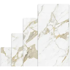 Belvit Genova Gold Marmor Fliese Glanz 60 x 120 cm