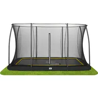 Salta 5403A Freizeit- - Garten-Trampolin Outdoor Rechteckig Schraubenfeder Trampolin Comfort Edition Ground 366 cm