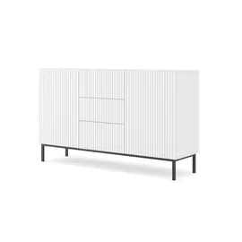 Möbel Kraft Sideboard ¦ weiß ¦ Maße (cm): B: 150 H: 89