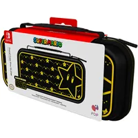 PDP Travel Case Plus GLOW Tasche Gelb Schwarz Nintendo Switch
