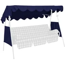 Angerer Sonnendach 200 x 120 cm Polyethylen blau