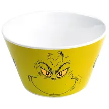 UNITED LABELS Grinch Müslischale Schale 500ml in grün Schüssel Gesicht Müslischale Keramik, Müslischüssel,