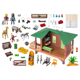Playmobil Wild Life Rangerstation mit Tieraufzuch 6936
