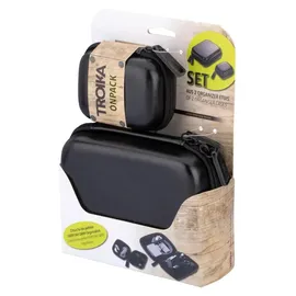 Troika ONPACK Personal Organizer Kunststoff, Samt Schwarz