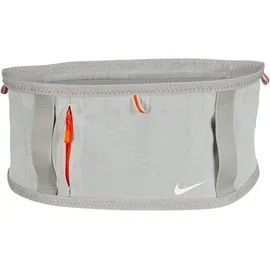 Nike ACG Goat Belt Outdoor Gürtel Hiking Trekking Trail Running Sport Gürtel verstellbar, Grey Fog/Safety Orange/Summit White, M