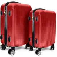Hti-Living High Level Koffer-Set 2-tlg. rot