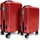 Hti-Living High Level Koffer-Set 2-tlg. rot
