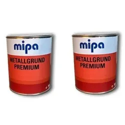 2xMipa Metallgrund Premium Rostschutz Grundierung Haftgrund Primer 750ml RAL8004